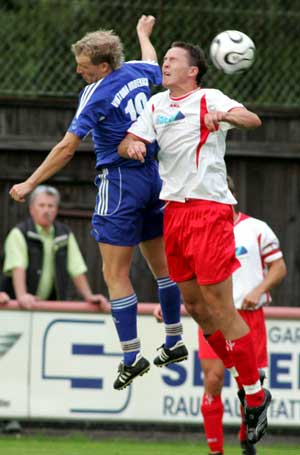 Marco Saul (links, Urberach), Andre Schnabel (Seligenstadt)