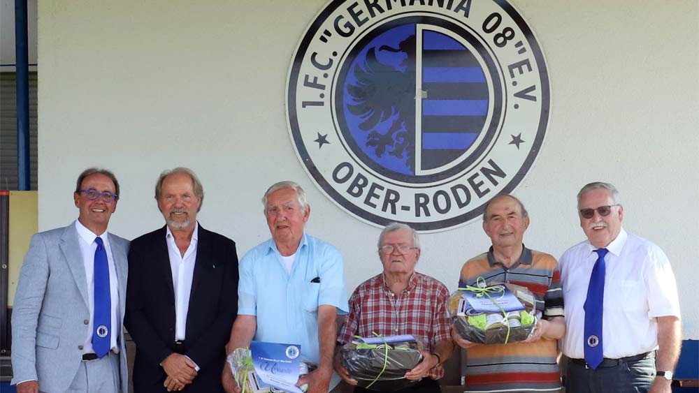 70 Jahre im Verein: Germania zeichnet Lichtgestalten aus