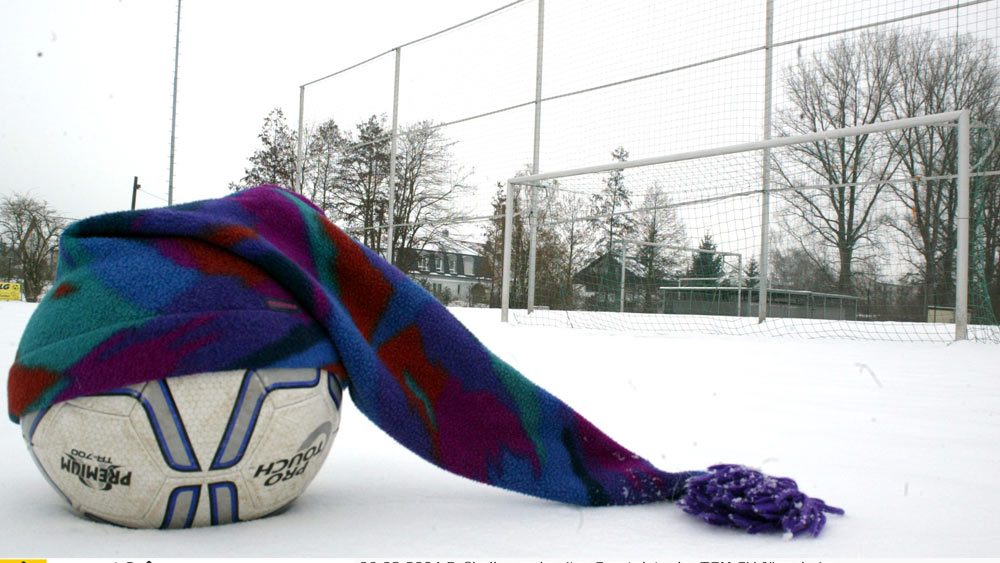 Der Fußball verabschiedet sich so langsam in den Winterschlaf. (Foto: Eyßen) Dicke Fragezeichen hinter Nachholspielen
