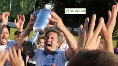 Bilder Siegerehrung Kreispokalfinale SV Münster - Hassia Dieburg