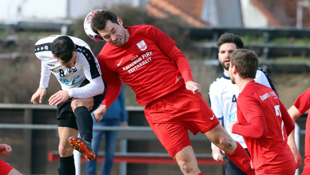 Mario Gotta erzielte das zweite Tor für die TS in Georgenhausen. Pokal: TSO und Lengfeld komplettieren Halbfinale