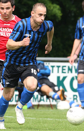 Marco Toch (Archivbild) erzielte drei Tore für Gundernhausen beim 5:1 gegen die TS Ober-Roden II. Keine Topspiel-Tore, vier Umstädter Platzverweise