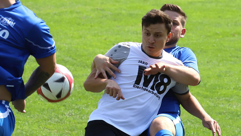 Andrej Kolchak fehlt Langstadt/Babenhausen gesperrt. (Foto: Eyßen) SG: Zwei Platzverweise vor Topspielwochen
